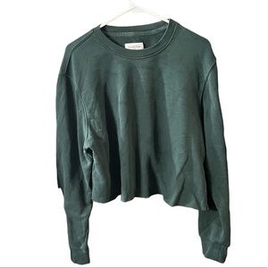 3/$30 🖤 Goodfelllow & Co Cropped Crew neck Sweatshirt Size Large